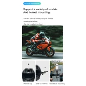 Ozmik H.264 4K Mini Aksiyon Kamerası HD Spor Kamerası, Dijital Görüntü Sabitleme, Otomatik Pozlama Siyah - 4