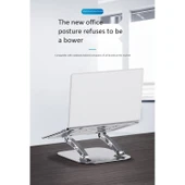 Macbook ile Uyumlu Notebook Fonksiyonel Ayarlanabilir Ergonomik Stand ND05 - 4