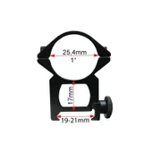 Çift Vidalı 22 Mm  Dürbün Montaj Ayağı - 2