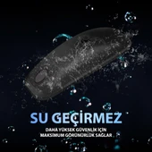 H901 Araç Oto Şarjlı Lazer Uzun Menzilli Uyarı Güvenlik Işığı - 7