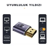 HDMI to HDMI Çevirici 8K 2.1 UHD Dönüştürücü Adaptör - 3