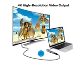 Type-C 5in1 4K Hdmi 2xUsb 3.0 Sd Tf Kart Girişli Çevirici Otg Hub - 4
