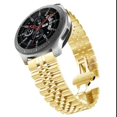 Samsung Galaxy Watch 3 45mm S3 Gear Watch Uyumlu Rolex Tasarım Kordon thumbnail 6