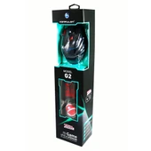 Konfulon G2 ile Uyumlu Gaming RGB Işıklı Kablolu Gamer Mouse + Mouse Pad - 12