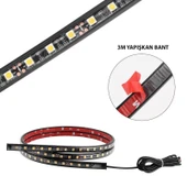 Pick Up Kamyon Dekorasyon için Anahtarlı Led Işık Şerit 2x150cm 12V - 7
