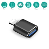 Techmaster iPhone iPad Lightning Otg Adaptör Flash Klavye Aparat - 3