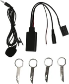 Ford Focus Mondeo Fiesta C-Max ile Uyumlu Bt Mikrofonlu Aux Adaptör Sku64 - 4