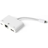 iPhone iPad Lightning ile Uyumlu Gigabit Ethernet Kamera Şarj Adaptörü NK107 - 1