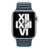 Apple Watch 7 8 9 10 Seri 40 41 42mm Uyumlu Leather Link Kordon thumbnail 2