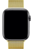 Apple Watch 7 8 9 10 Ultra 2 44 45 46 49mm Uyumlu Metal Hasır Kordon thumbnail 9