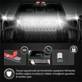 Pick Up Kamyon Dekorasyon için Anahtarlı Led Işık Şerit 2x150cm 12V - 6