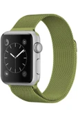 Apple Watch 7 8 9 10 Ultra 2 44 45 46 49mm Uyumlu Metal Hasır Kordon thumbnail 8