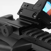 Taktik 45 Derece Açı Ofset Yan Adaptörü Rts 20mm Picatinny Ray - 4