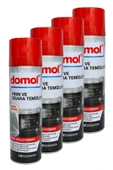 DOMOL Fırın & Izgara Temizleyici Köpük Limonlu Mucizevi Temizlik 500 ml (4 Adet) - 1