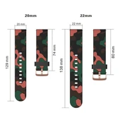 Samsung Gear S3 Classic Frontier Kamuflaj TME Kordon Kayış 22mm thumbnail 2