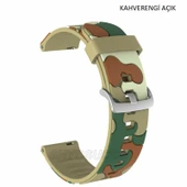 Samsung Gear S3 Classic Frontier Kamuflaj TME Kordon Kayış 22mm thumbnail 5