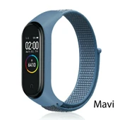 Xiaomi Mi Band 5 Mi Band 6 Mi Band 7 Loop Örgü Spor Kordon Kayış - 2