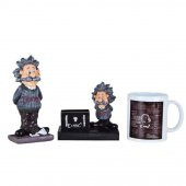 Einstein Kartvizitlik Einstein Biblo Kupa Üçlü Set - 1