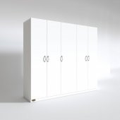 Kenzlife gardırop 5 kapılı horozibiği 180x200x52 byz XLARGE kapaklı gardolap dolap - 3