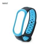 Xiaomi Mi Band 3 4 Uyumlu Akıllı Bileklik Kordon Kayış Spor Model thumbnail 5
