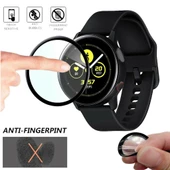 Samsung Galaxy Watch 42mm ile Uyumlu 3D Cam Ekran Koruyucu Filmi - 2