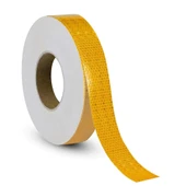 Reflektör Fosforlu Reflektiv Şerit Bant TüvTürk Uyumlu 2 Metre thumbnail 6