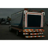 Reflektör Fosforlu Reflektiv Şerit Bant TüvTürk Uyumlu 2 Metre thumbnail 3