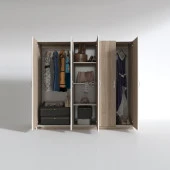 Kenzlife gardırop 5 kapılı horozibiği 180*200*52 crd XLARGE kapaklı gardolap dolap thumbnail 2