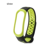 Xiaomi Mi Band 3 4 Uyumlu Akıllı Bileklik Kordon Kayış Spor Model thumbnail 3