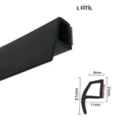 Araç Fitil Kapı Altı Kenarı Kaput Bagaj Ses Önleyici Bantlı 5mt - 7