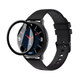 İmilab W12 ile Uyumlu 3D Cam Full Ekran Koruyucu thumbnail 2