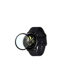 Samsung Galaxy Watch Active 2 ile Uyumlu 40mm 3D Cam Full Ekran Koruyucu thumbnail 1