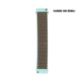 Samsung Gear Watch 3 41mm Active 2 40 44mm Uyumlu Loop Örgü Kordon thumbnail 4