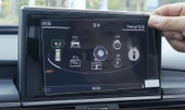 Audi A6 A7 A8 2011-2018 ile Uyumlu 8 inç Navigasyon Temperli Ekran Koruyucu - 2