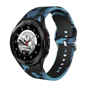 Samsung Galaxy Watch 4 5 6 7 Pro 40 42 43 44 46 47mm Uyumlu Kamuflaj Kordon thumbnail 1