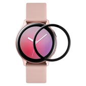 Samsung Galaxy Watch Active 2 ile Uyumlu 44mm 3D Cam Full Ekran Koruyucu - 2