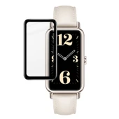 Huawei Watch Fit Mini ile Uyumlu 3D Cam Full Ekran Koruyucu thumbnail 1