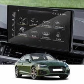 Audi A4 A5 2020 ile Uyumlu Navigasyon Temperli Ekran Koruyucu - 3