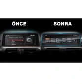 Bmw X3 X4 2020 ile Uyumlu 10.25 inç Temperli Navigasyon Ekran Koruyucu thumbnail 4