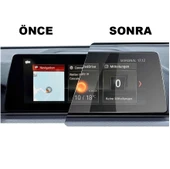 Bmw 7 Seri 2016-2020 ile Uyumlu 10.25 inç Temperli Navigasyon Ekran Koruyucu - 1