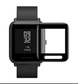 Huami Amazfit Bip ile Uyumlu 3D Cam Full Ekran Koruyucu thumbnail 1
