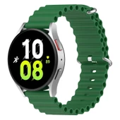 Samsung Galaxy Watch 4 5 6 7 Active Active 2 Uyumlu Ocean Kordon 20mm - 9