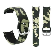 Samsung Galaxy Watch 4 5 6 7 Pro 40 42 43 44 46 47mm Uyumlu Kamuflaj Kordon thumbnail 5