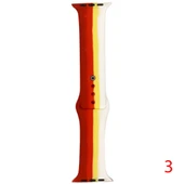 Apple Watch 7 8 9 10 Seri 40 41 42mm Uyumlu Unity Silikon Kordon thumbnail 3