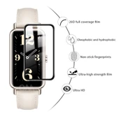 Huawei Watch Fit Mini ile Uyumlu 3D Cam Full Ekran Koruyucu thumbnail 2