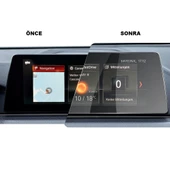 Bmw 5 6 Seri 2018-2020 ile Uyumlu 10.25 inç Temperli Navigasyon Ekran Koruyucu - 2