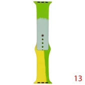 Apple Watch 7 8 9 10 Seri 40 41 42mm Uyumlu Unity Silikon Kordon thumbnail 12