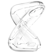 Apple Watch 7 Serisi ile Uyumlu 45mm Silikon Şeffaf Kılıf Ekran Koruyucu thumbnail 6