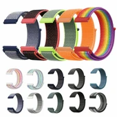 Samsung Gear Watch 3 41mm Active 2 40 44mm Uyumlu Loop Örgü Kordon thumbnail 5
