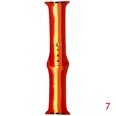 Apple Watch 7 8 9 10 Seri 40 41 42mm Uyumlu Unity Silikon Kordon thumbnail 7